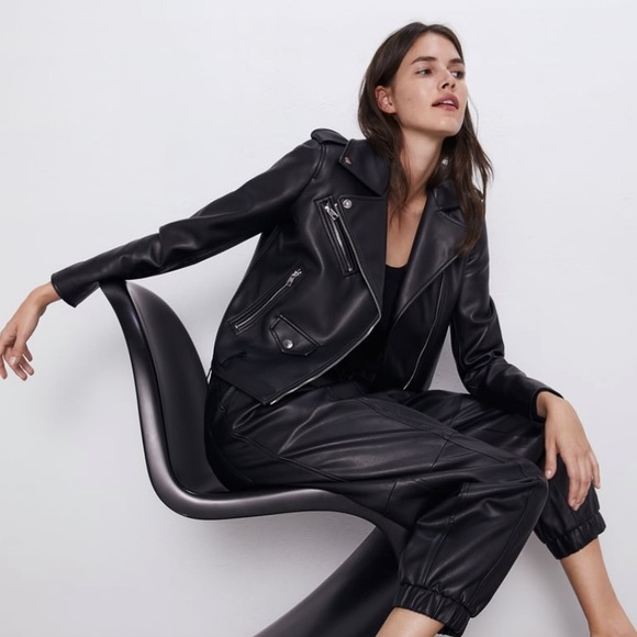 biker zara jacket
